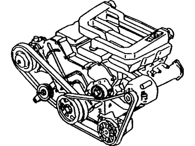 Поликлиновой ремень 4573013AB CHRYSLER