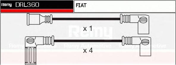 Ккомплект проводов зажигания DRL360 DELCO REMY