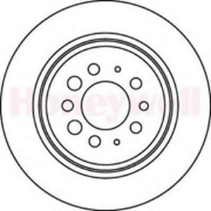 Тормозной диск 561035B BENDIX JURID