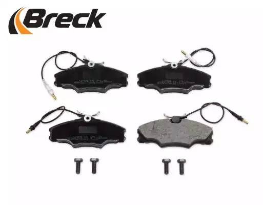 Комплект тормозных колодок, диско 21724 00 701 10 BRECK