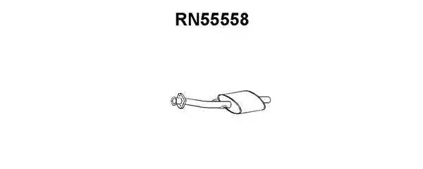 Предглушитель выхлопных газов RN55558 VENEPORTE