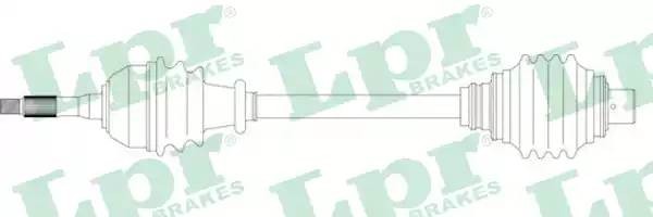 Приводной вал DS39012 LPR