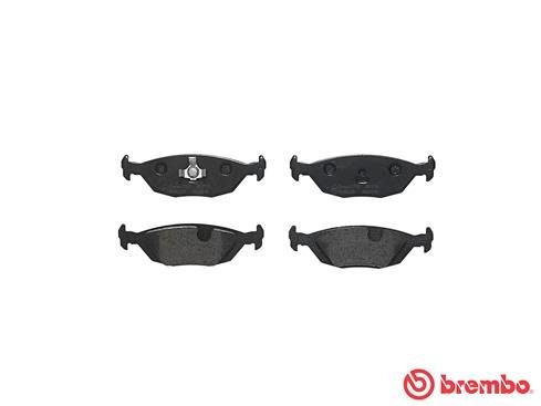Комплект тормозных колодок, диско P71003 BREMBO