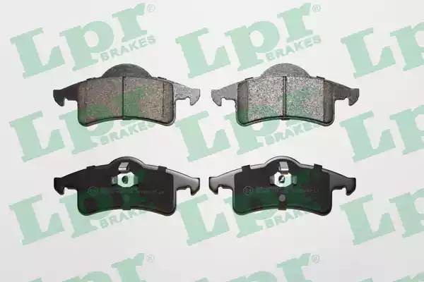 Колодки тормозные дисковые 05P1354 LPR