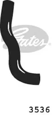 Шланг радиатора 3536 GATES