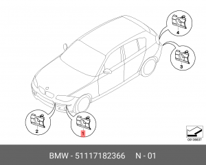 Деталь 51 11 7 182 366 BMW