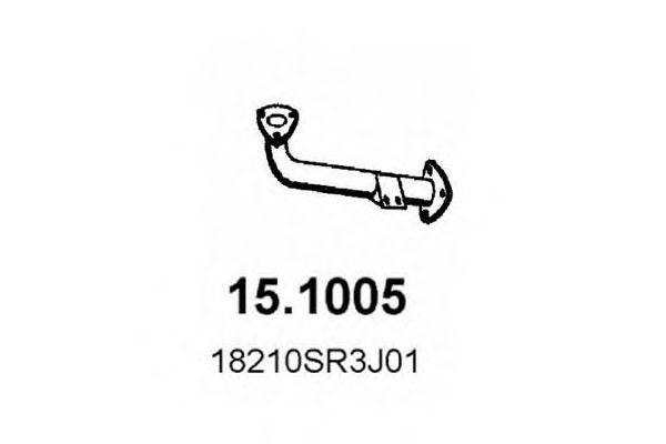Выпускной трубопровод 151005 ASSO