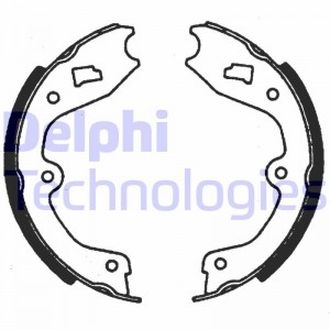 Комплект тормозных колодок, стояночная тормозная система LS1374 DELPHI
