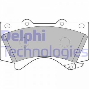 Колодки тормозные дисковые LP2134 DELPHI