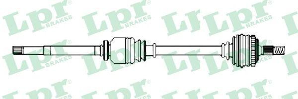 Приводной вал DS16151 LPR