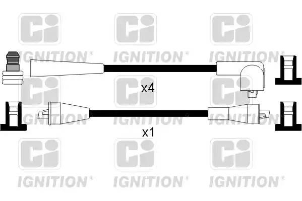 Ккомплект проводов зажигания XC209 QUINTON HAZELL