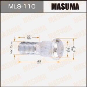 Шпилька ступицы колеса MLS-110 MASUMA