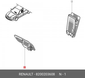 Деталь 8200203608 RENAULT