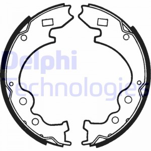 Комплект тормозных колодок LS1354 DELPHI