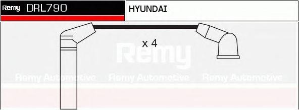 Ккомплект проводов зажигания DRL790 DELCO REMY