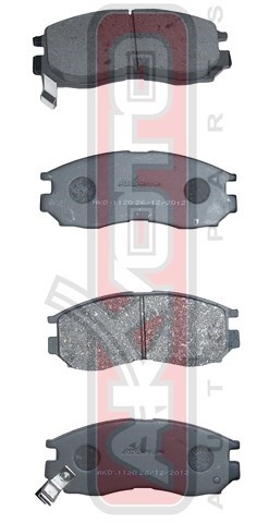 Колодки тормозные дисковые AKD-1120 AKYOTO