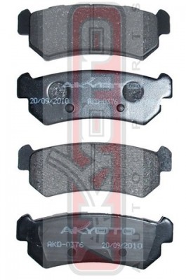 Колодки тормозные дисковые AKD-0376 AKYOTO