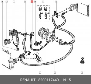 Деталь 8200117440 RENAULT