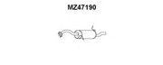 Глушитель выхлопных газов конечный MZ47190 VENEPORTE