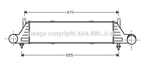 Интеркулер MS4260 AVA