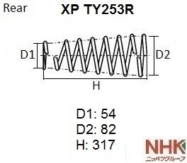 Деталь XPTY253R NHK