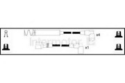Ккомплект проводов зажигания 73317 STANDARD