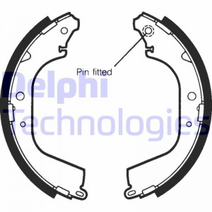 Комплект тормозных колодок LS1406 DELPHI