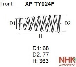 Деталь XPTY024F NHK