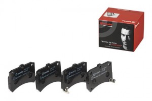 Комплект тормозных колодок, диско P16009 BREMBO