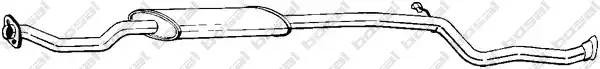 Средний глушитель выхлопных газов 289-007 BOSAL