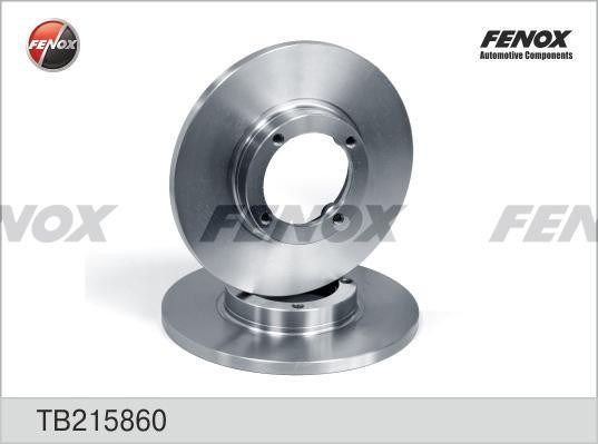 Диск тормозной TB215860 FENOX
