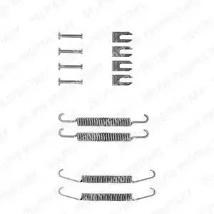 Комплектующие, тормозная колодка LY1037 DELPHI