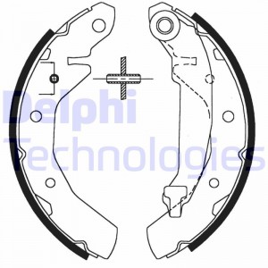 Комплект тормозных колодок LS1821 DELPHI