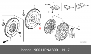 Деталь 90011PNAB00 HONDA