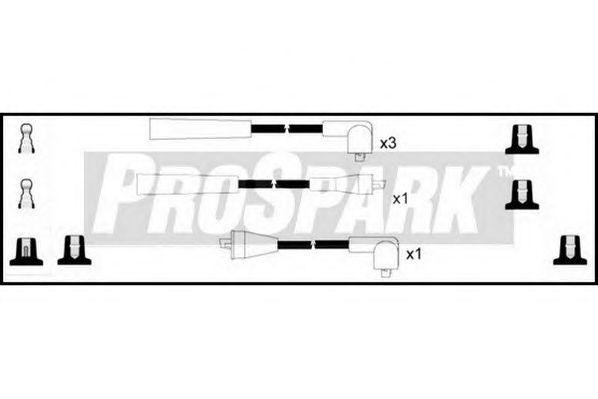 Ккомплект проводов зажигания OES449 STANDARD