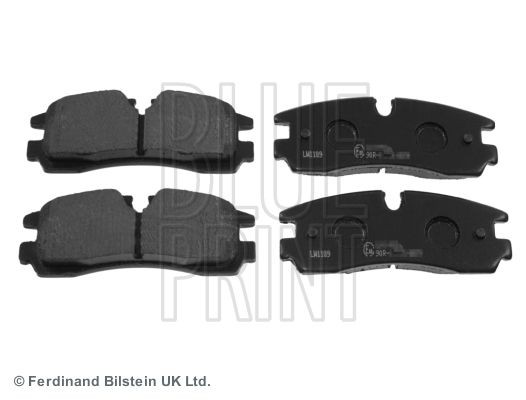 Комплект тормозных колодок, диско ADA104258 BLUE PRINT