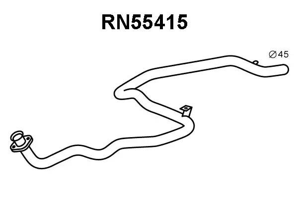 Выпускной трубопровод RN55415 VENEPORTE