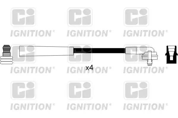 Ккомплект проводов зажигания XC401 QUINTON HAZELL