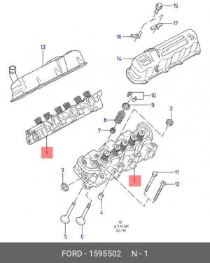 Деталь 1 595 502 FORD