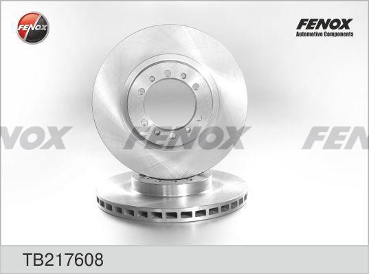 Диск тормозной TB217608 FENOX