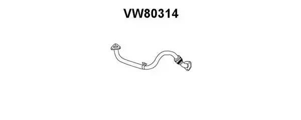 Выпускной трубопровод VW80314 VENEPORTE