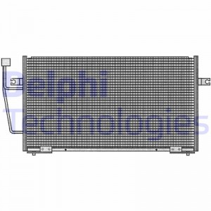 Конденсатор, кондиционер TSP0225204 DELPHI