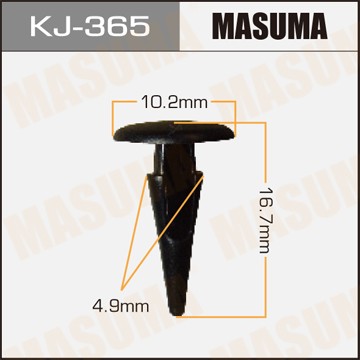 Клипса крепежная KJ365 MASUMA