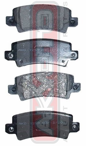 Колодки тормозные дисковые AKD-1259 AKYOTO