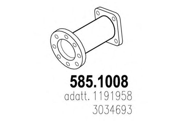 Выпускной трубопровод 5851008 ASSO