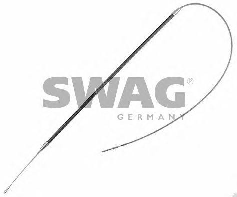 Трос, стояночная тормозная система 20 91 2302 SWAG