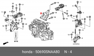 Деталь 50690SNAA80 HONDA