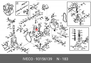 Пружина 93156139 IVECO
