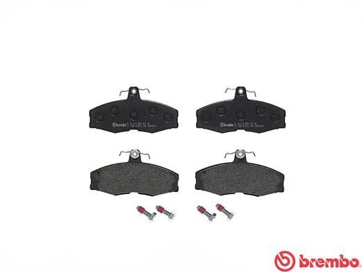 Комплект тормозных колодок, диско P24013 BREMBO