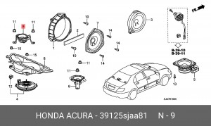 Деталь 39125SJAA81 HONDA